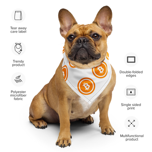 Bandana Bitcoin Exclusiva - Muestra tu Pasión por las Criptomonedas