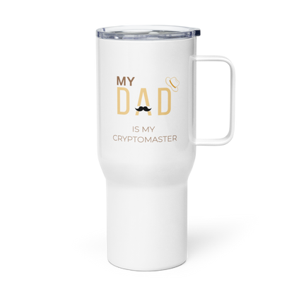 Taza/termo de viaje con asa DAD Criptomaster